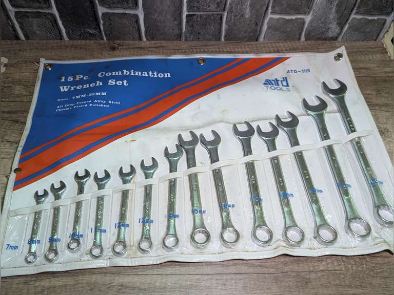 ATD COMBINATION WRENCH SET image