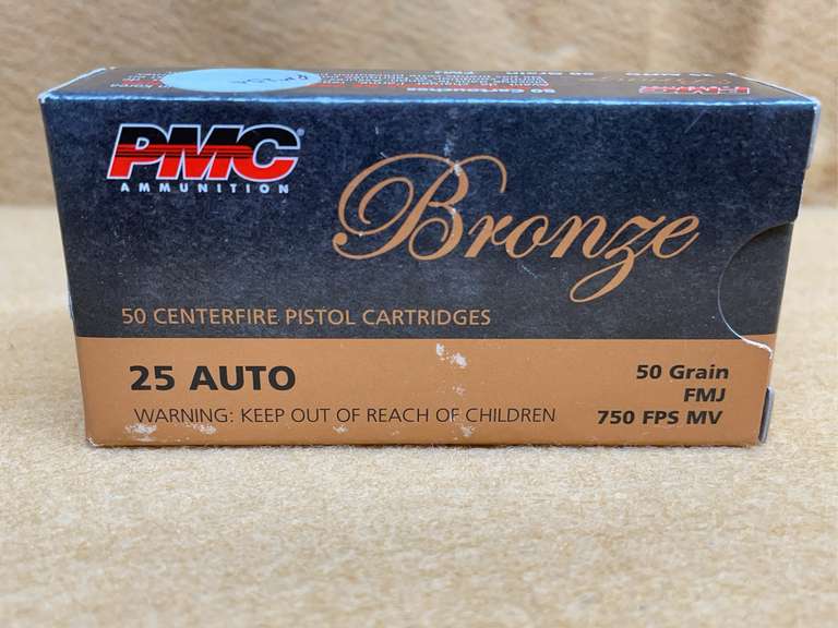 PMC BRONZE 25 AUTO FMJ - 50 RDS image