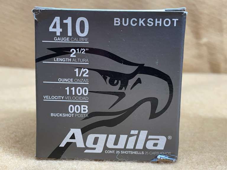 AGUILA 410 "00" BUCKSHOT - 2 1/2" - 25 RDS image