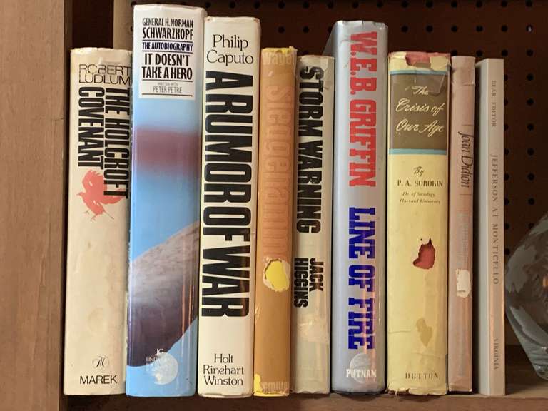 ASSORTMENT OF 9 WAR BOOKS image