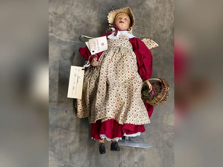 Erica's Doll House Peddlar Doll #29 of 1500 image