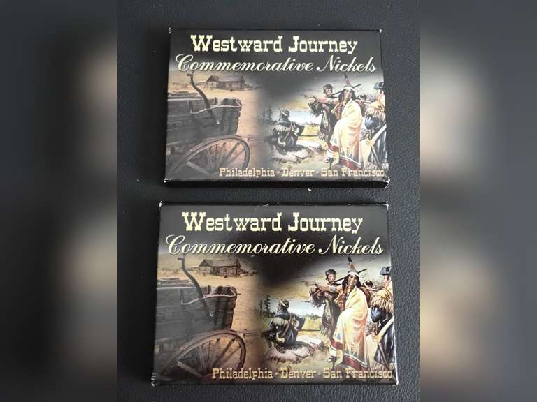 WESTWARD JOURNEY COMMEMORATIVE NICKELS - SEE ALL PHOTOS image