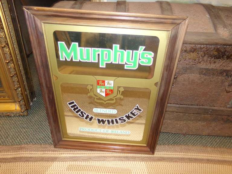 MURPHY'S IRISH WHISKEY BAR, MIRROR image