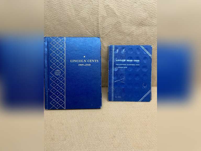 2 BOOKS OF LINCOLN CENTS - NOT COMPLETE image