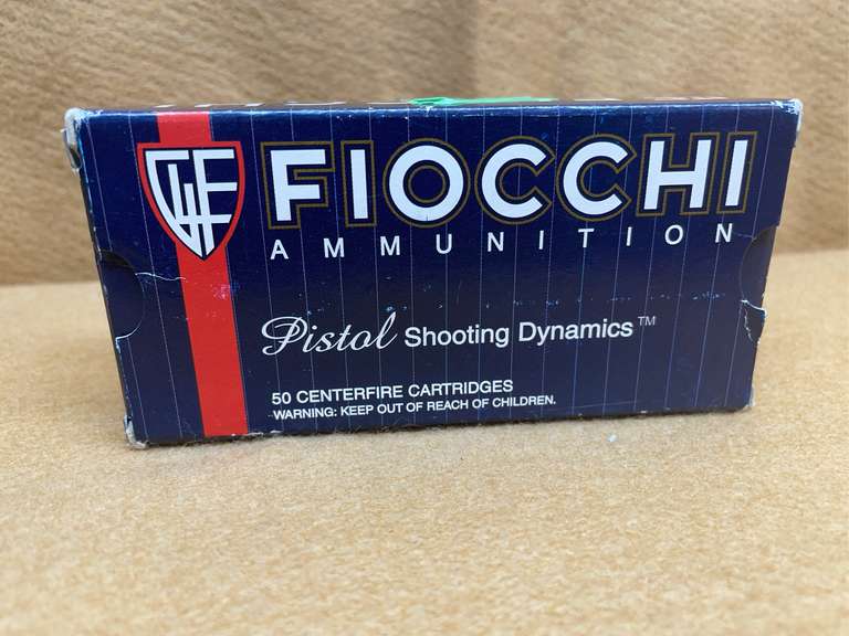 FIOCCHI 380 FMJ PISTOLSHOOTING DYNAMICS - 50 RDS image