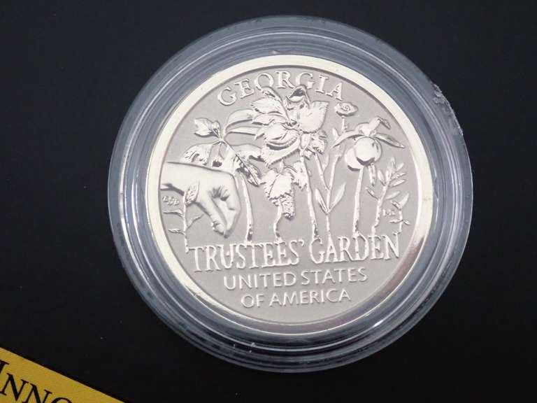 2019 GEORGIA AMERICAN INNOVATION $1 REVERSE PROOF COIN image