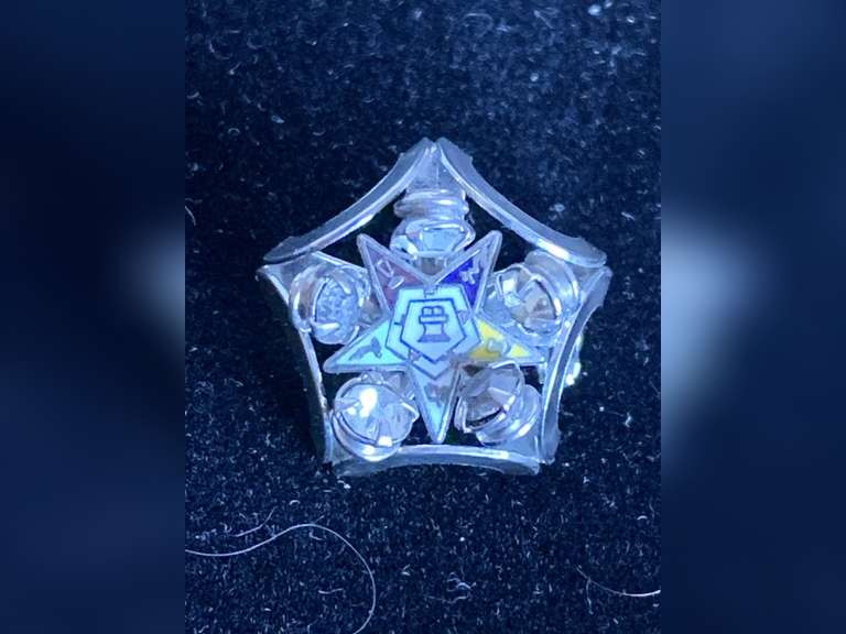 VINTAGE ORDER OF THE EASTERN STAR BROOCH - CHECKOUT image