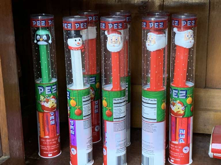 EIGHT 2016 PEZ CHRISTMAS DISPENSERS image