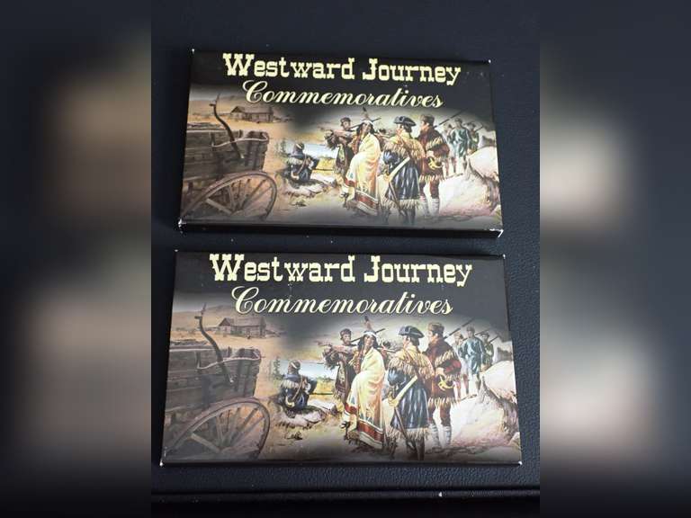 (2) WESTWARD JOURNEY COLLECTOR SETS - SEE ALL PHOTOS FOR CONTENTS image