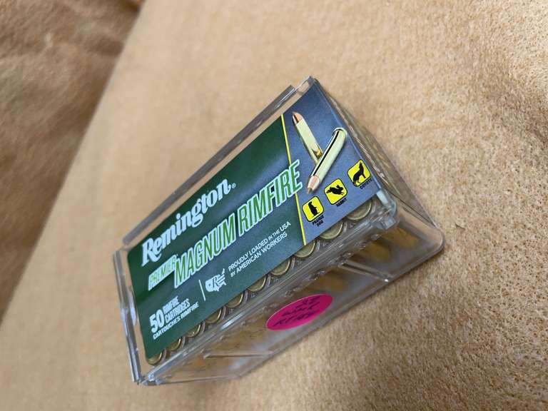 REMINGTON PREMIER MAGNUM RIMFIRE 22 WMR - 50 RDS image