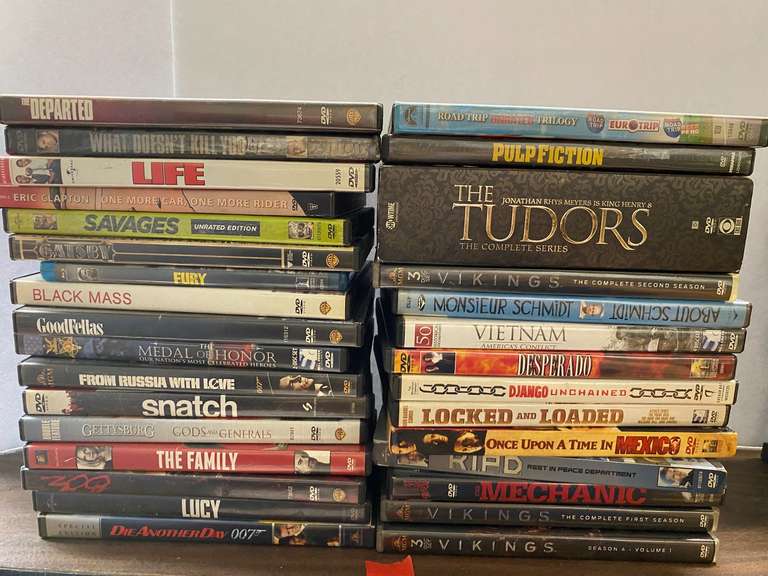 DVD assortment, see pictures for details. image