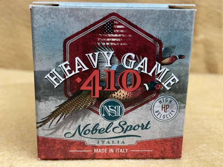 NOBEL SPORT HEAVY GAME 410 - 3" #9 - 25 RDS image