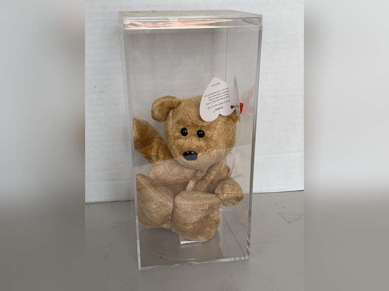 2000 TY BEANIE BABY "CASHEW" IN DISPLAY BOX image
