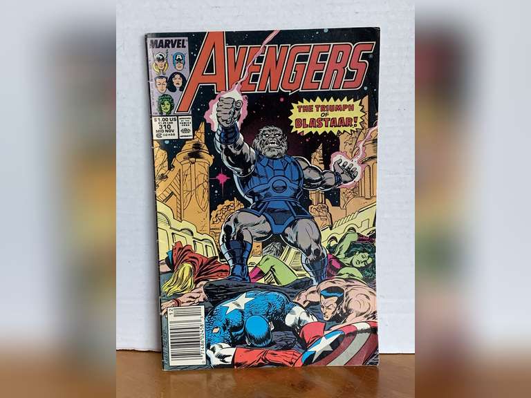 MARVEL COMIC BOOK MID NOV 1989 NO 310 "AVENGERS THE TRIUMPH OF BLASTAAR" image