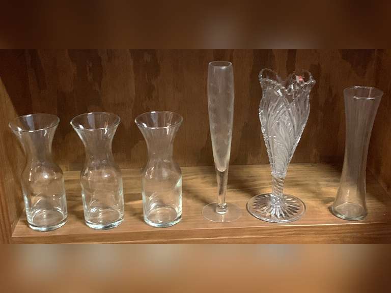6 VASES - SOME VINTAGE image