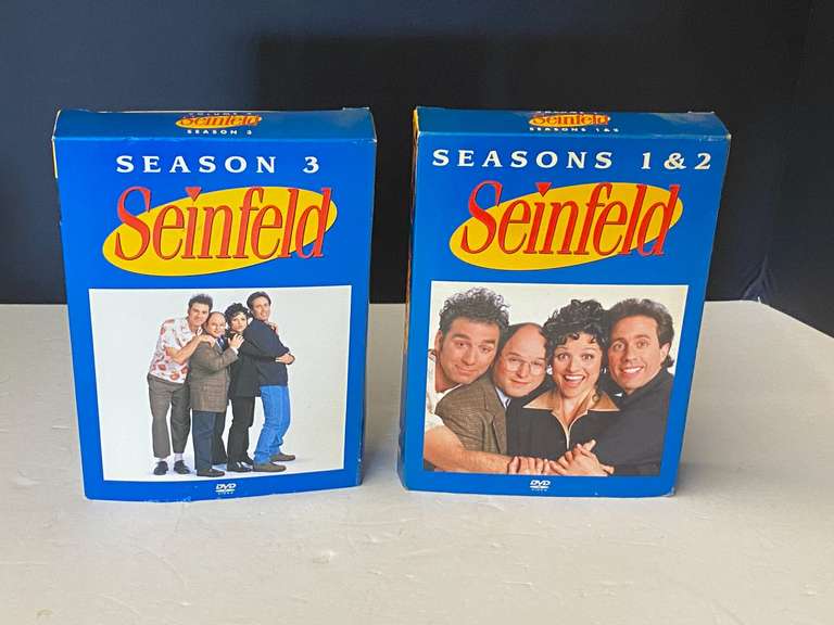 Seinfeld DVD set, seasons one, two, and three, see pictures for details. image