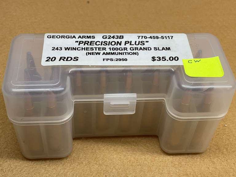 GEORGIA ARMS PRECISION PLUS 243 PLT - 20 RDS image