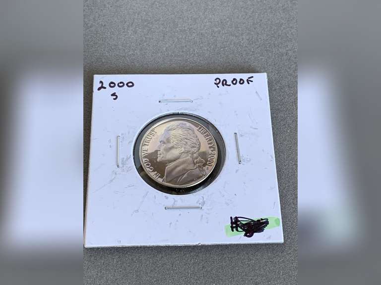 CAMEO PROOF JEFFERSON NICKEL 2000S - CHECKOUT image