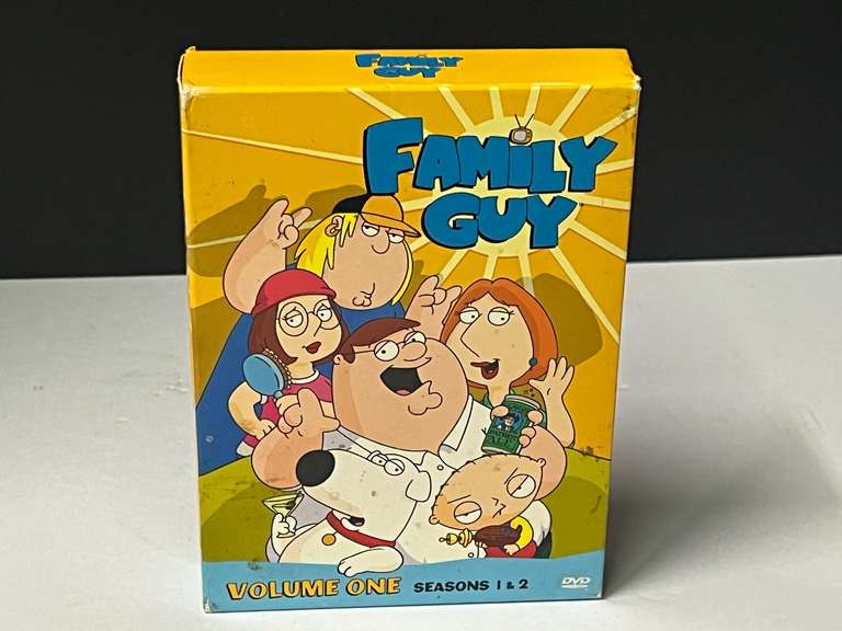 Family Guy DVD set, season one and two, see pictures for details. image