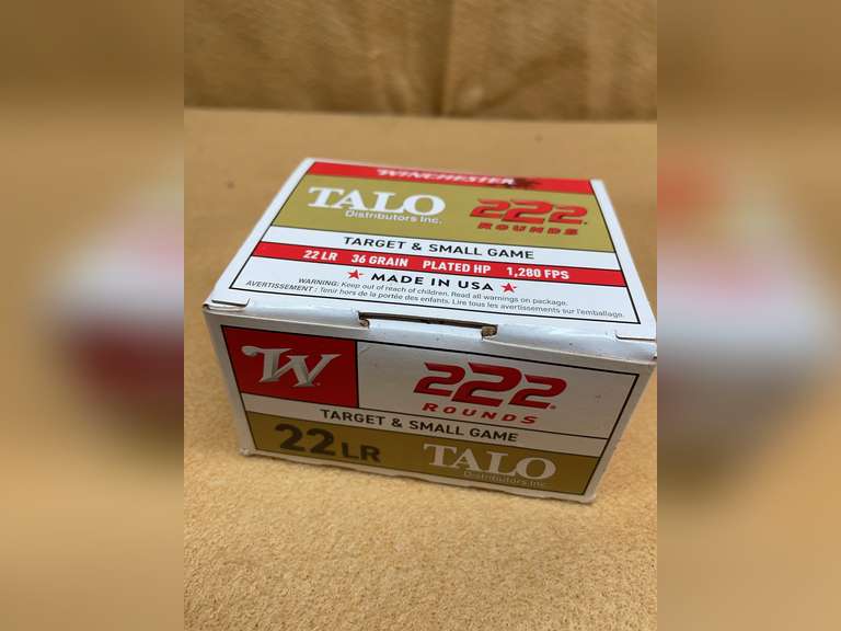 WINCHESTER 22L HP - 222 RDS image