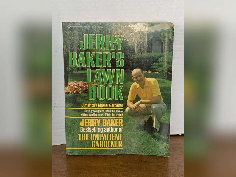 1987 FIRST EDITION "JERRY BAKER'S LAWN BOOK" image