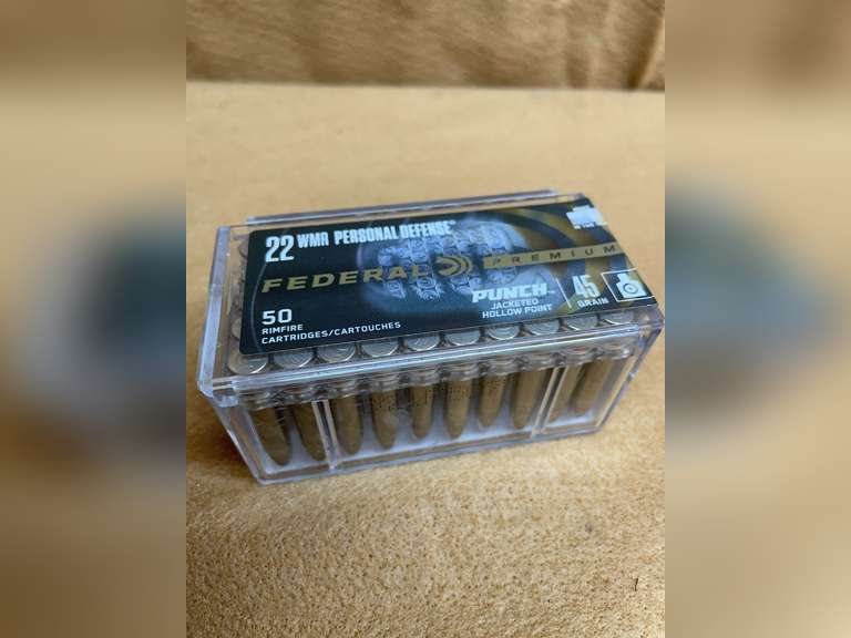 FEDERAL PREMIUM 22 WMR PERSONAL DEFENSE PUNCH - 50 RDS image