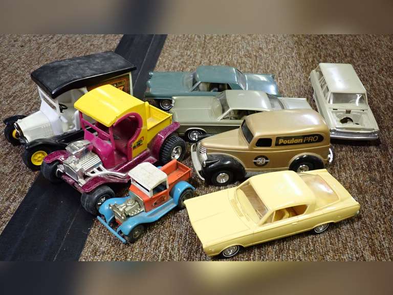 Vintage Model Car Collection including Tonka image