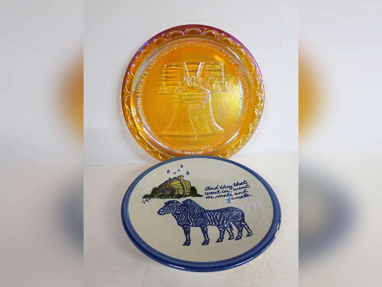 Liberty Bell Commemorative Plate & Louisville Stoneware Plate image