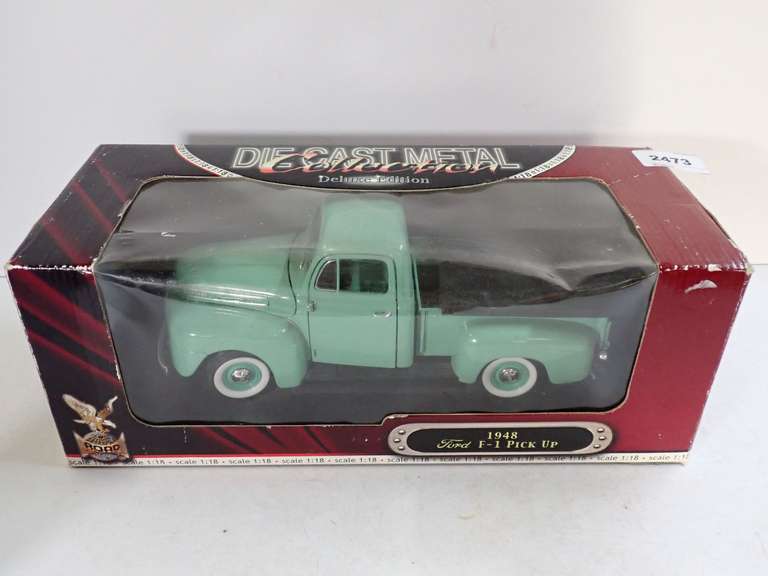 Die-Cast Metal Collection 1948 Ford F-1 Pick Up Truck - 1:18 Scale image