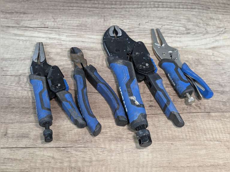 KOBALT CLAMPING PLIERS AND WIRE CUTTERS image