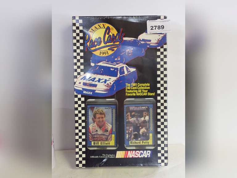 Factory Sealed 1991 Maxx Race Cards Complete 240 Card Collection image