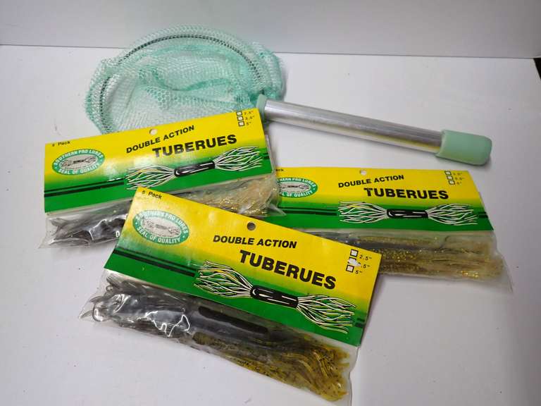 Southern Pro Lures Double Action Tubers and Fishing Net image