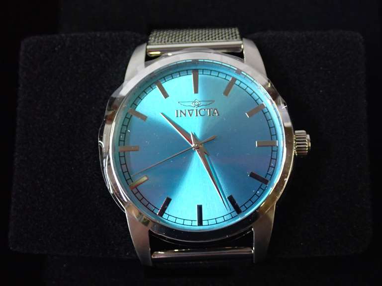 Invicta Watch and Original Box in Working Condition image