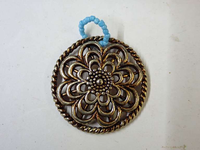 Ornate Metal Pendant image