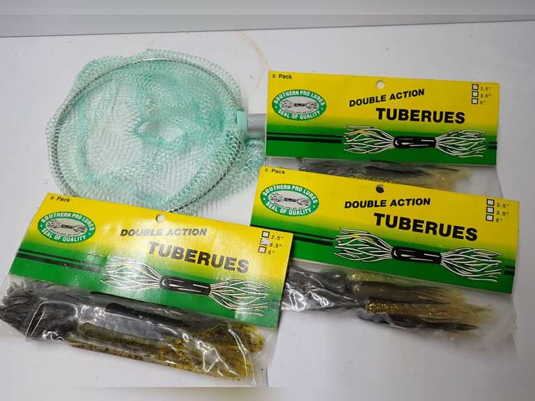 Fishing Lures & Small Fish Net image