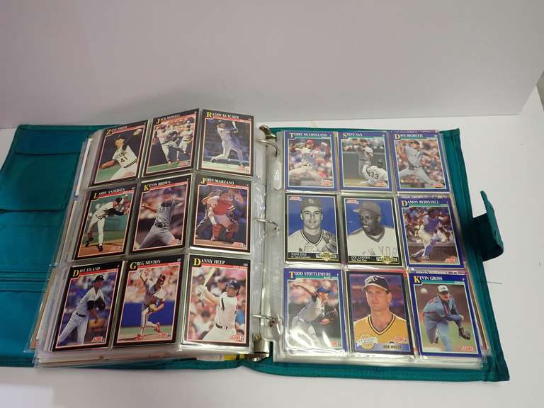 Baseball Trading Cards in Binder-PICK UP ONLY image
