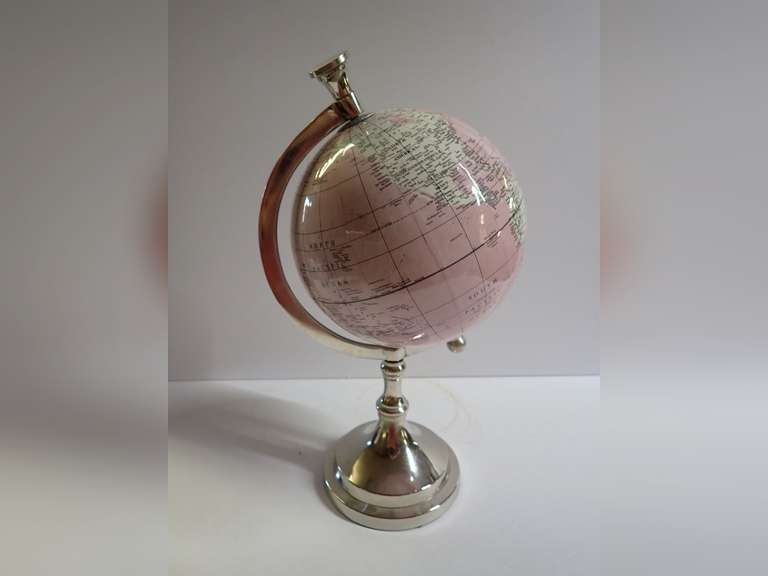 Decorative Pink World Desk Globe image