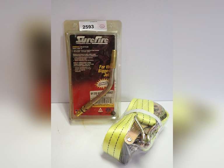 Surefire Air Acetylene Swirl Flame Tip & Ratchet Strap image
