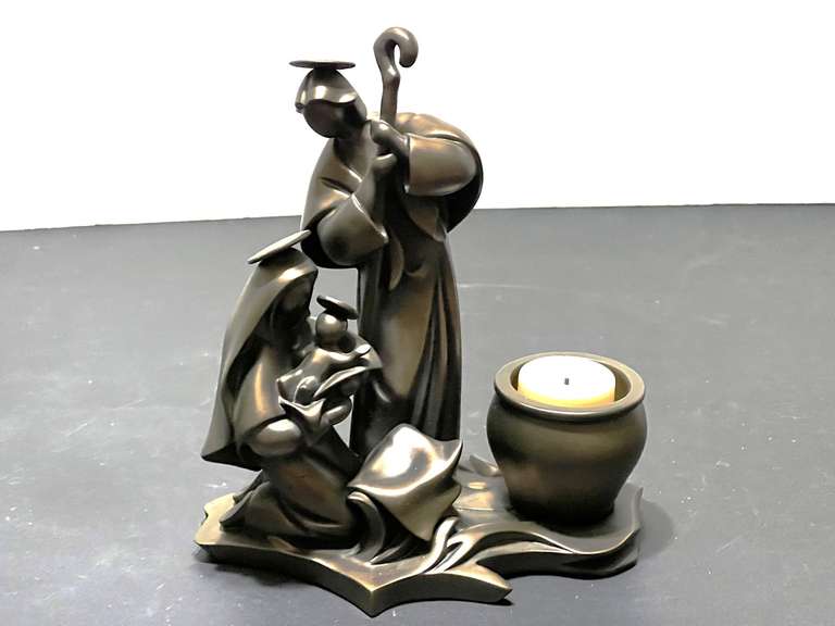 BR1…Bronze nativity, see pictures for details. image