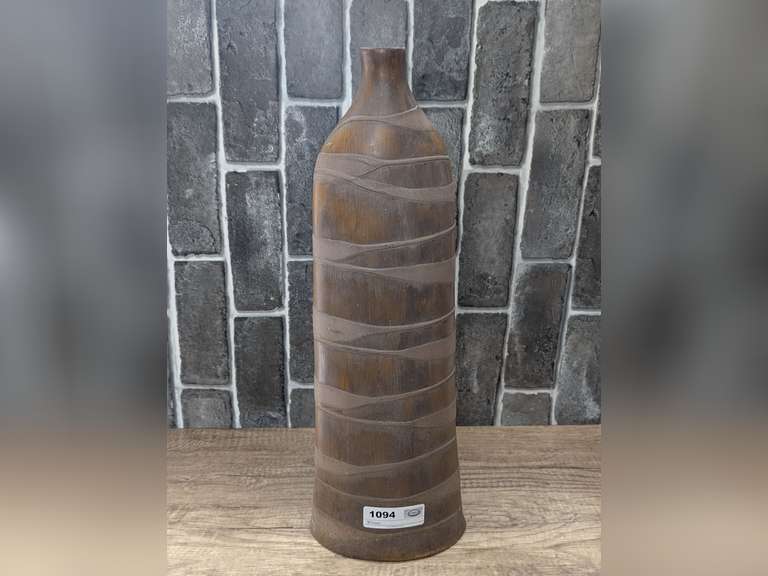 MODERN TALL CERAMIC DECORATIVE VASE image