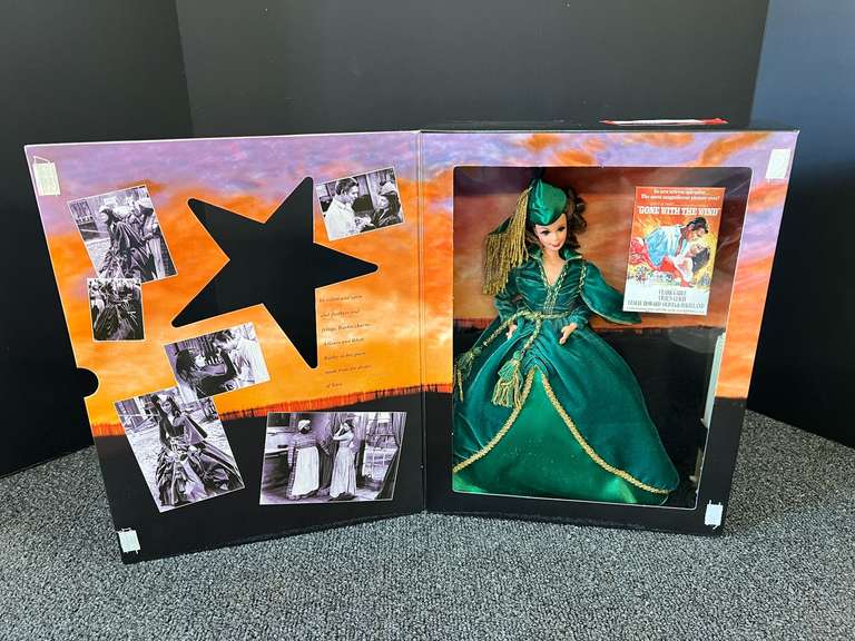 Hollywood Legends Collection Gone With The Wind Scarlett O'Hara Barbie Doll image