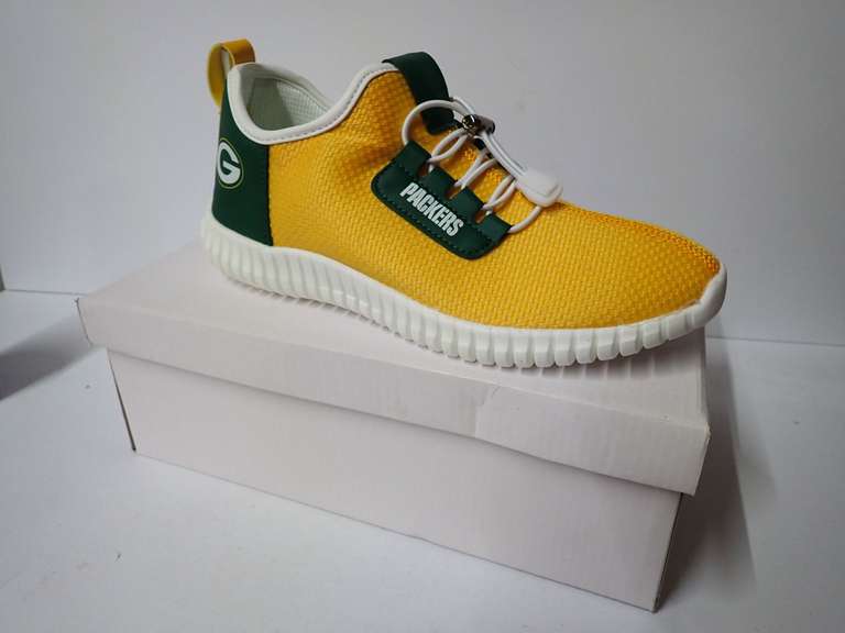 Green Bay Packers NFL Shoes - Size US 8 image