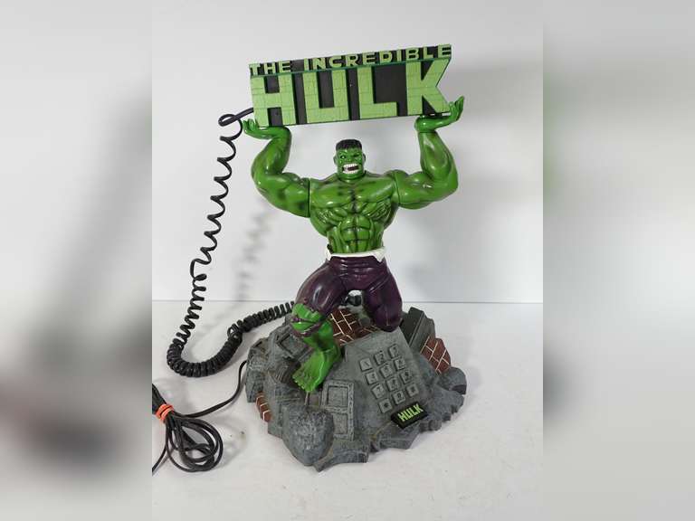 The Incredible Hulk Novelty Telephone - Marvel 2002 image