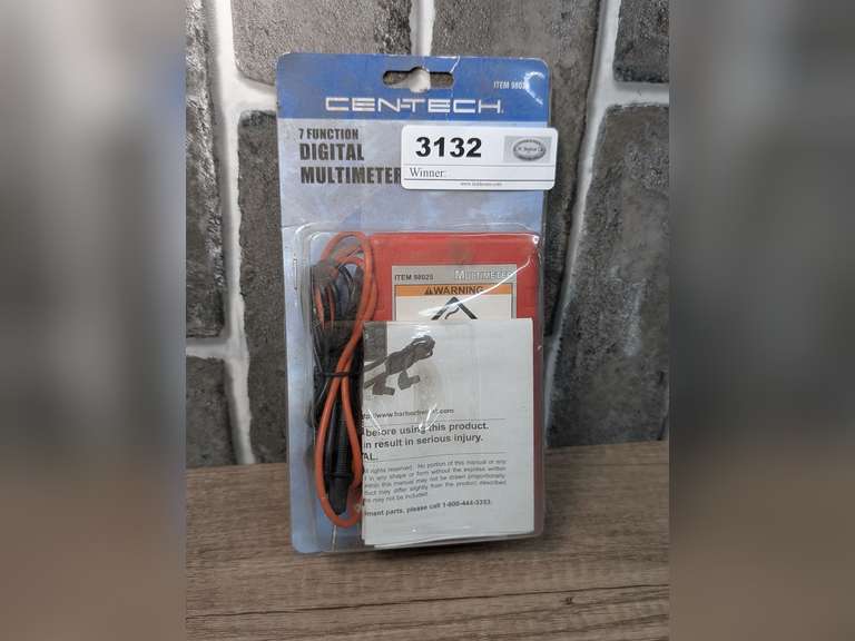 CEN-TECH 7 FUNCTION DIGITAL MULTIMETER image