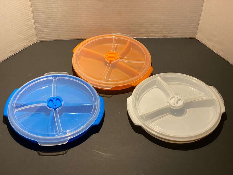 DR… Portioned meal containers, set of three, see pictures for details. image
