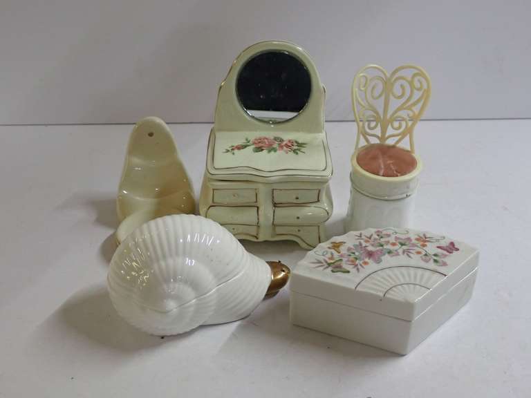 Porcelain Trinket Boxes & More image