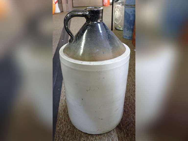 Large Stoneware Jug - Marked "5" image