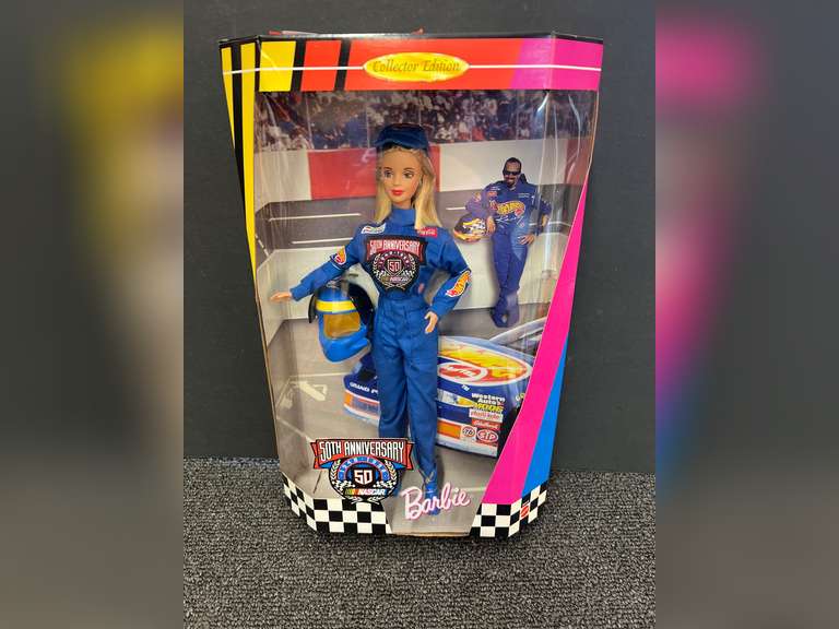 1998 NASCAR 50th Anniversary Barbie Doll, Collector Edition image