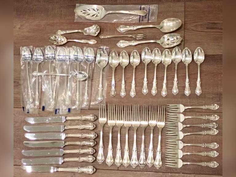 INTERNATIONAL "JOAN OF ARC" STERLING SILVER FLATWARE-See Description. image