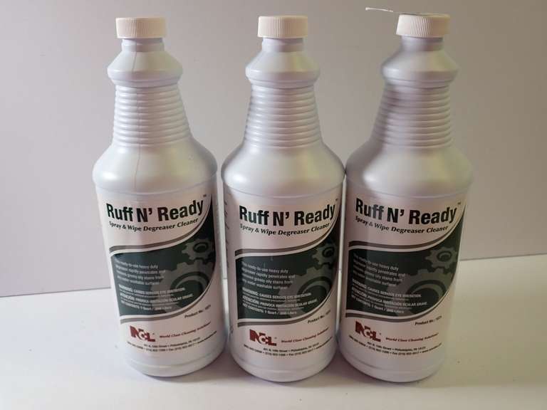 Ruff N' Ready Spray & Wipe Degreaser Cleaner - Lot of 3 image